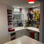 remodeled wet bar